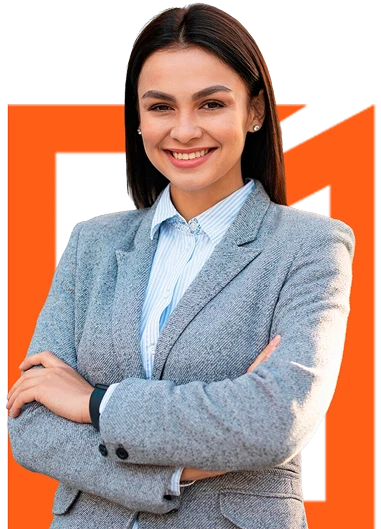 Profesional sonriente